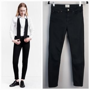 Acne Black Skinny Jeans size 26